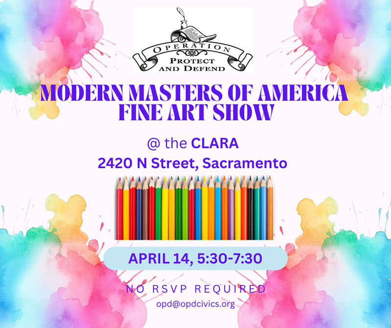 Modern Masters of American Fine Art Show Announcement